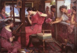 John William Waterhouse_1912_Penelope and the Suitors.jpg
